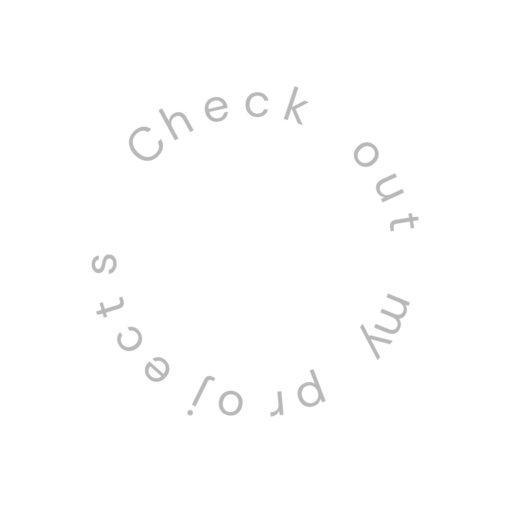 Circle that say check out my work
